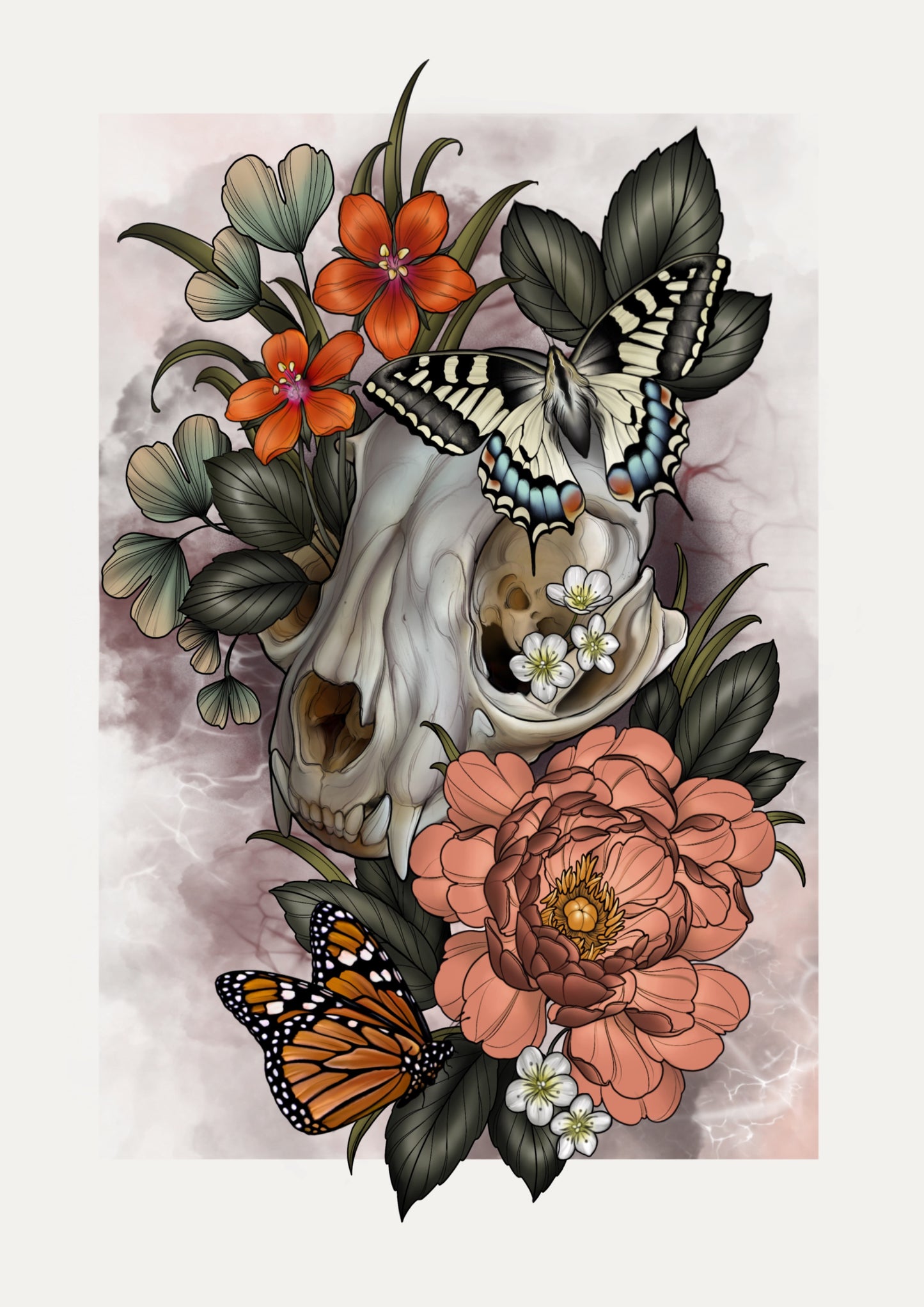 "Reincarnation" print