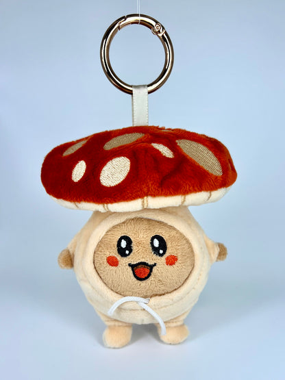 “Mushy” Emotional support plushie charm