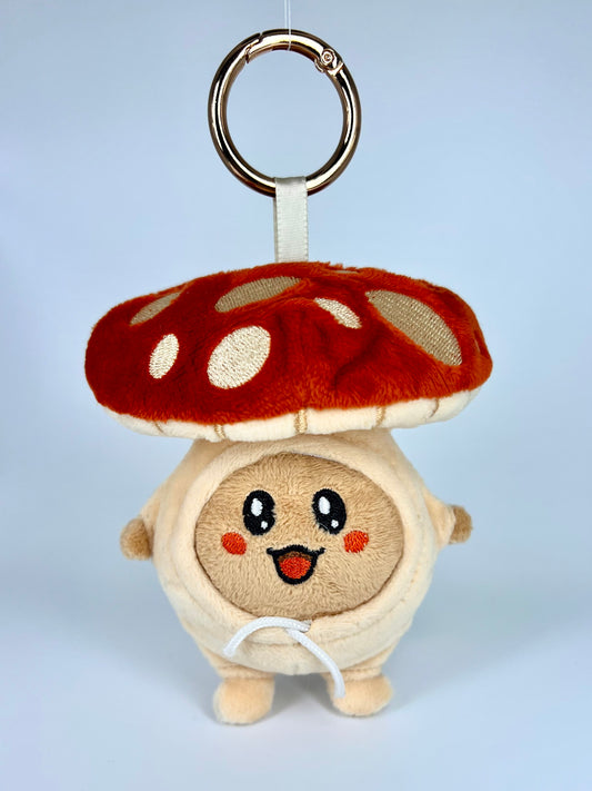 “Mushy” Emotional support plushie charm